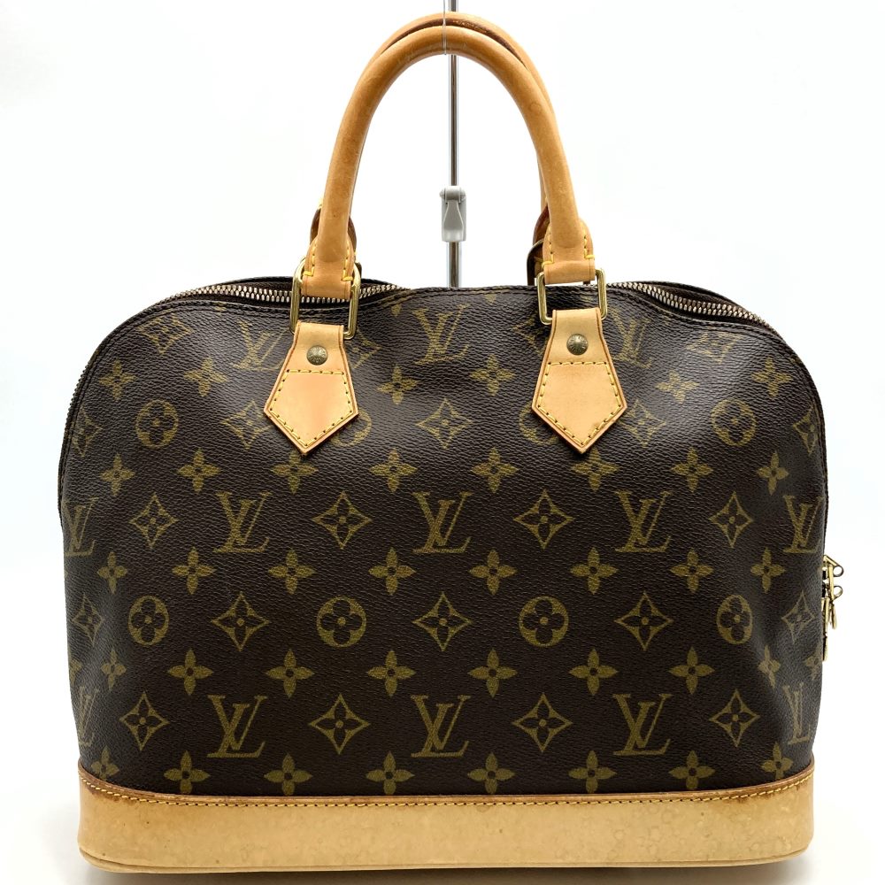 Louis Vuitton M51130 Alma Handbag Monogram Canvas Brown Pre-owned