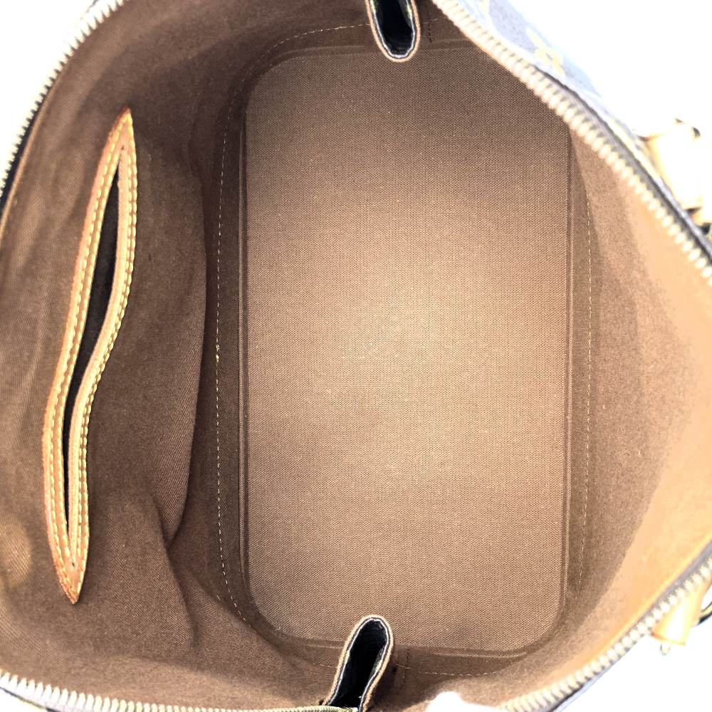 Louis Vuitton M51130 Alma Handbag Monogram Canvas Brown Pre-owned
