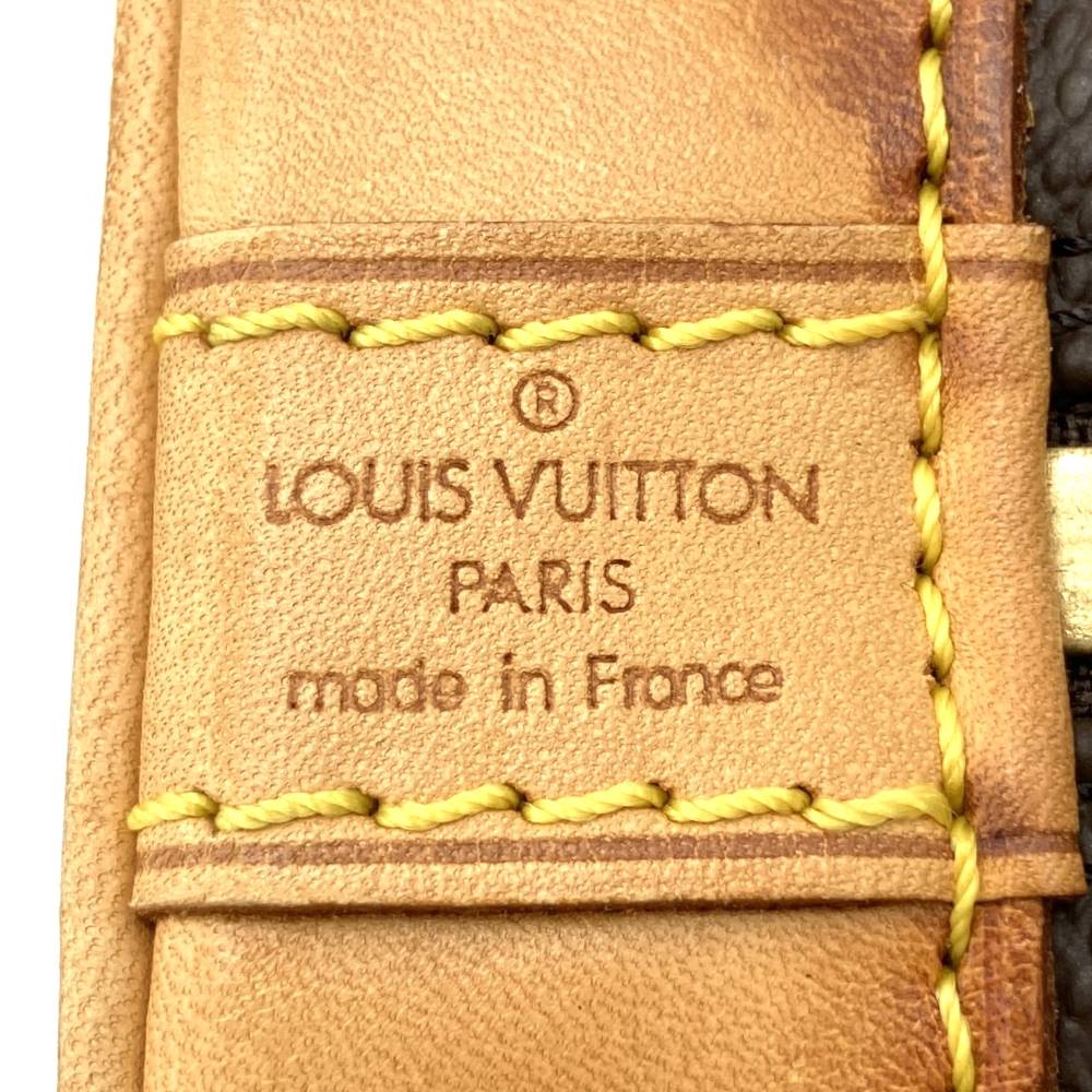 Louis Vuitton M51130 Alma Handbag Monogram Canvas Brown Pre-owned