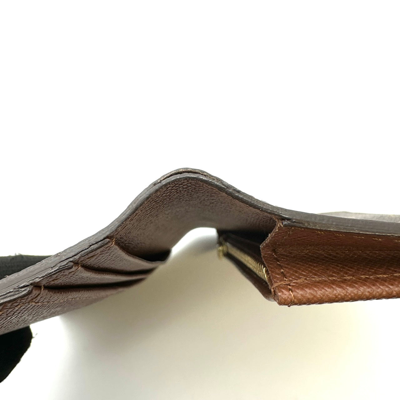 Louis Vuitton M66540 Portefeuille Brazza Bi-fold Long Wallet Monogram Brown Pre-owned