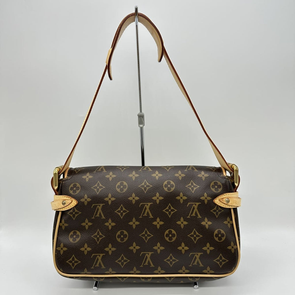 Louis Vuitton M40027 Hudson PM Shoulder Bag Monogram Brown Pre-owned