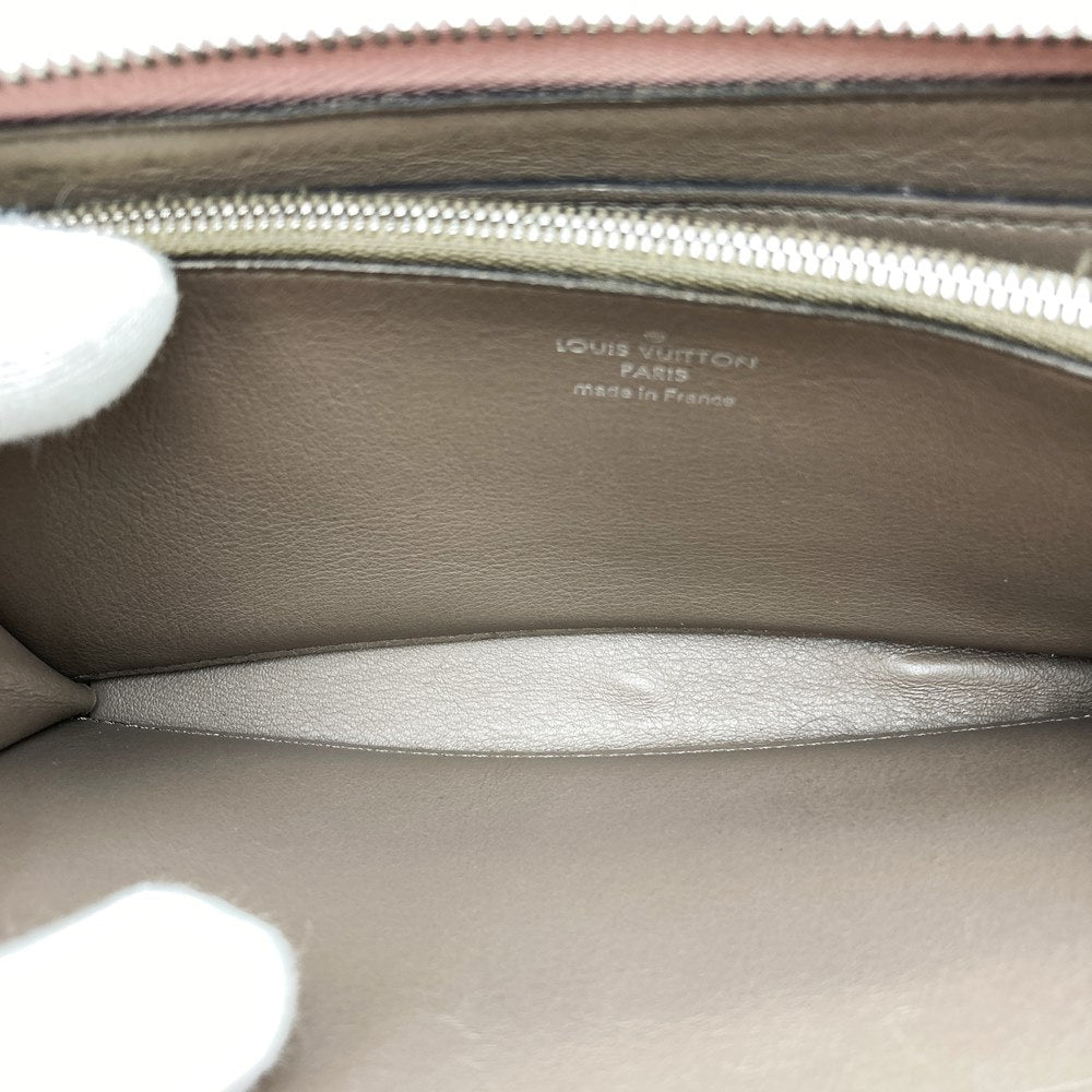Louis Vuitton M60148 Portefeuille Comet Long Wallet Leather Magnolia Pink Pre-owned