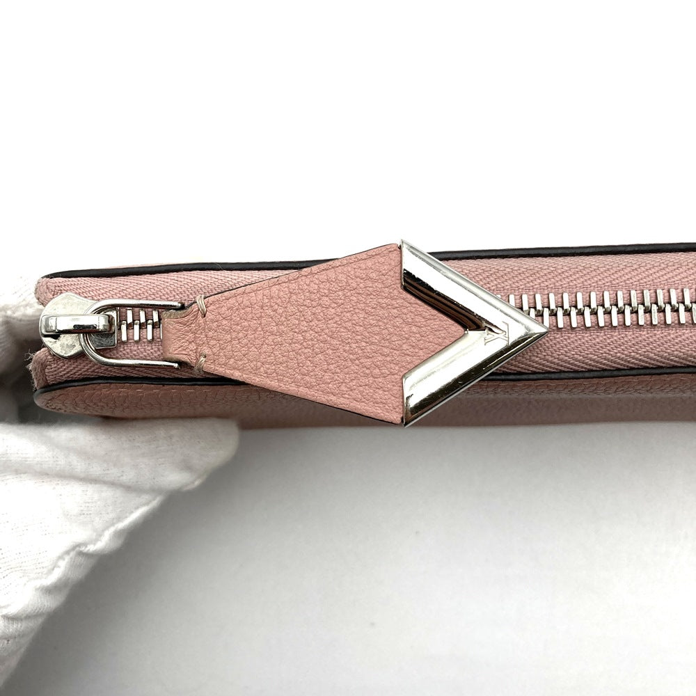 Louis Vuitton M60148 Portefeuille Comet Long Wallet Leather Magnolia Pink Pre-owned
