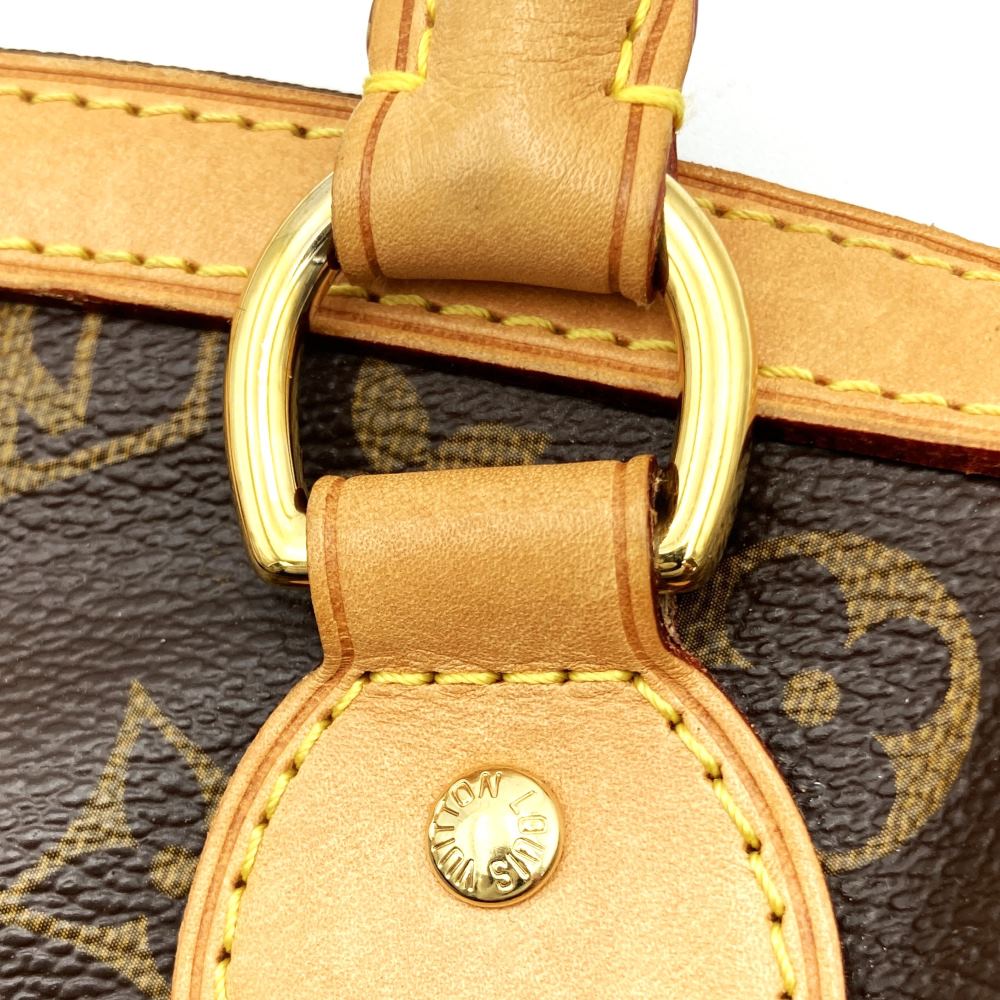 Louis Vuitton M40143 Tivoli PM Handbag Monogram Canvas Brown Pre-owned