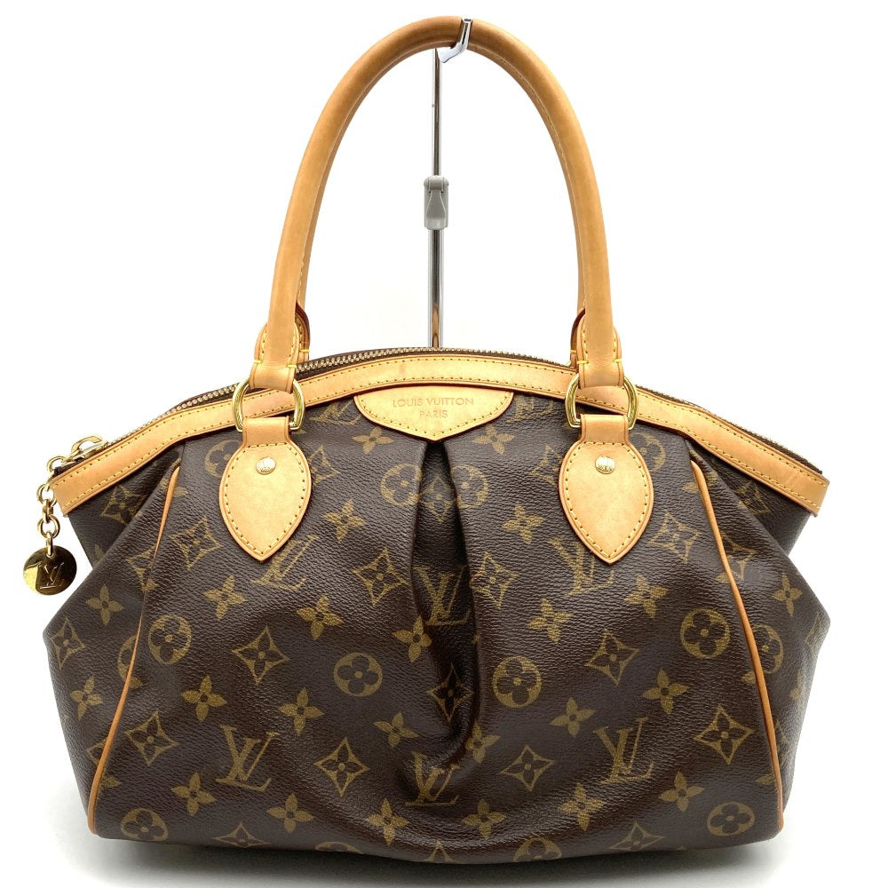 Louis Vuitton M40143 Tivoli PM Handbag Monogram Canvas Brown Pre-owned