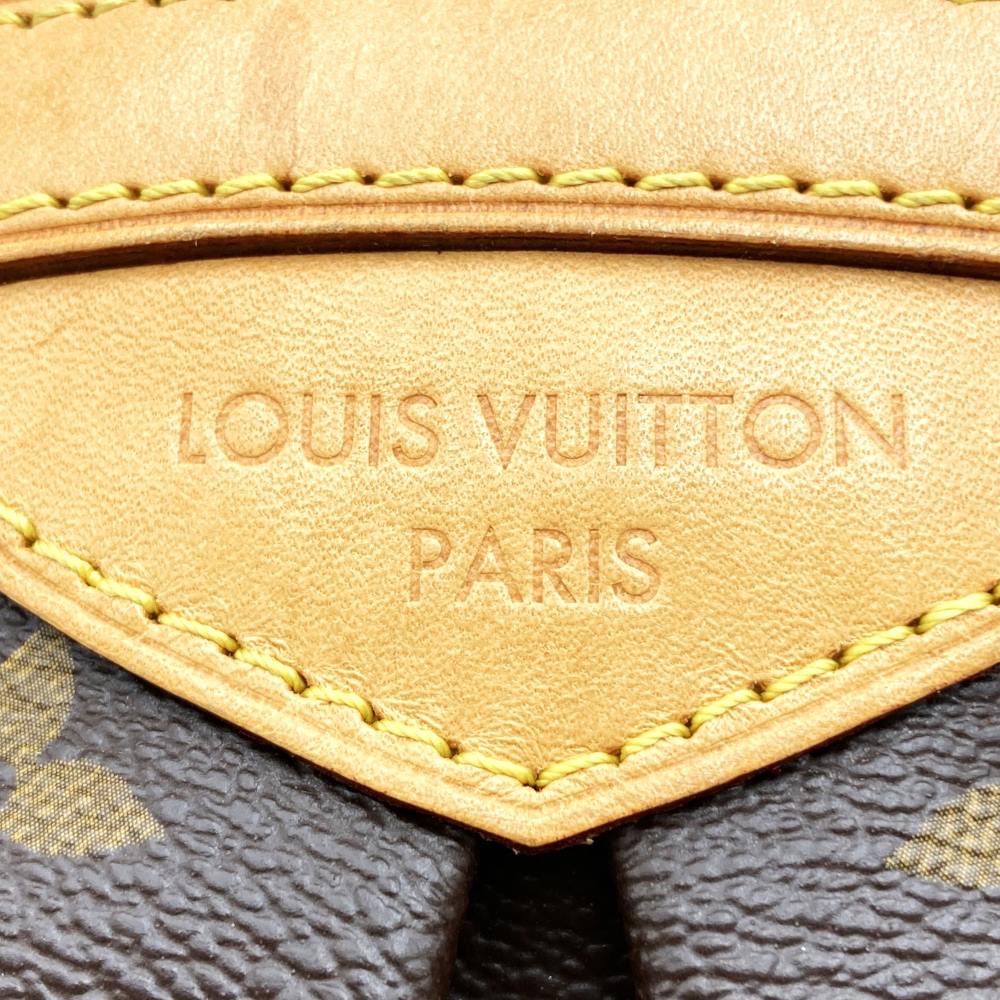 Louis Vuitton M40143 Tivoli PM Handbag Monogram Canvas Brown Pre-owned