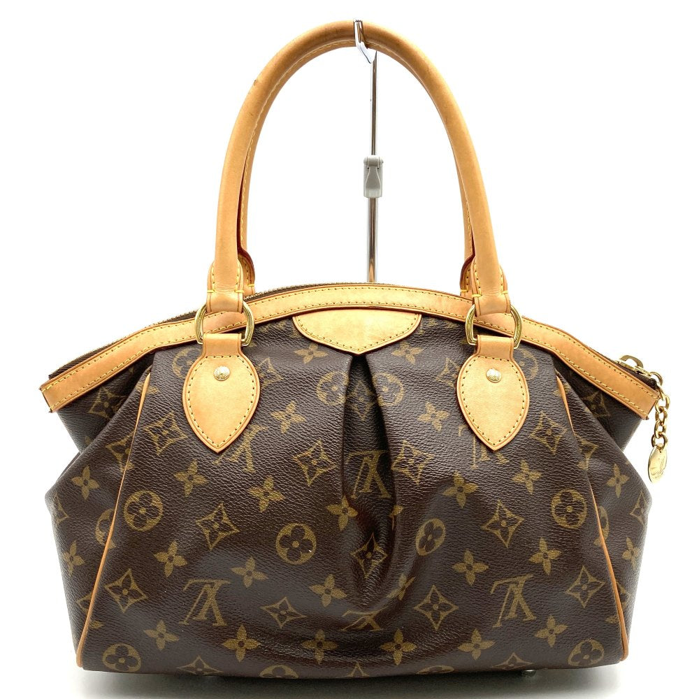 Louis Vuitton M40143 Tivoli PM Handbag Monogram Canvas Brown Pre-owned