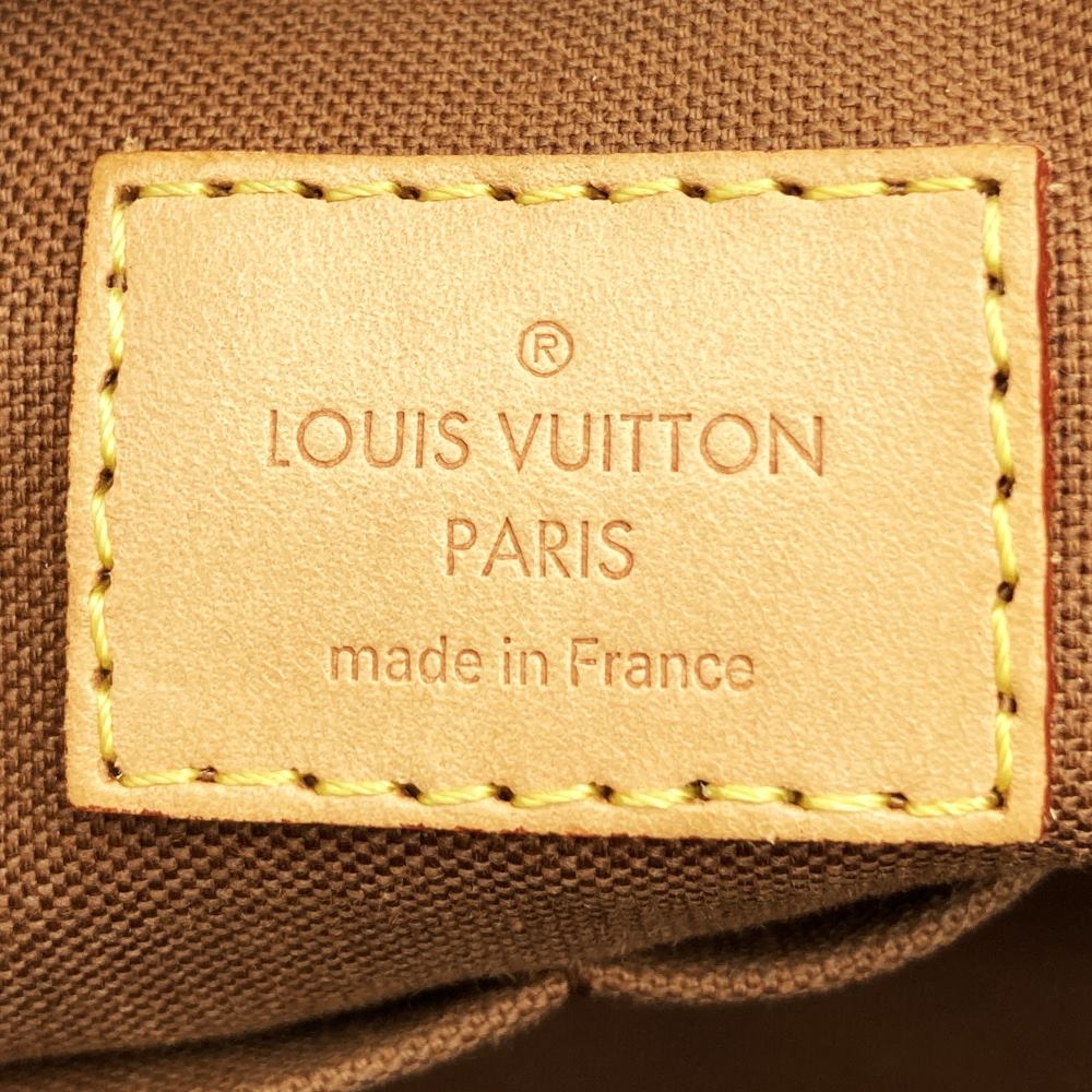 Louis Vuitton M40143 Tivoli PM Handbag Monogram Canvas Brown Pre-owned