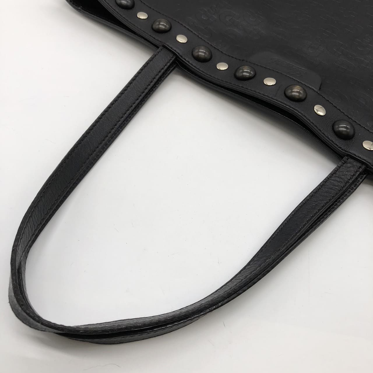 GUCCI 286304 Gucci Handbag Tote Bag Horsebit Leather Dark Brown Women's Brand PRE-OWNED