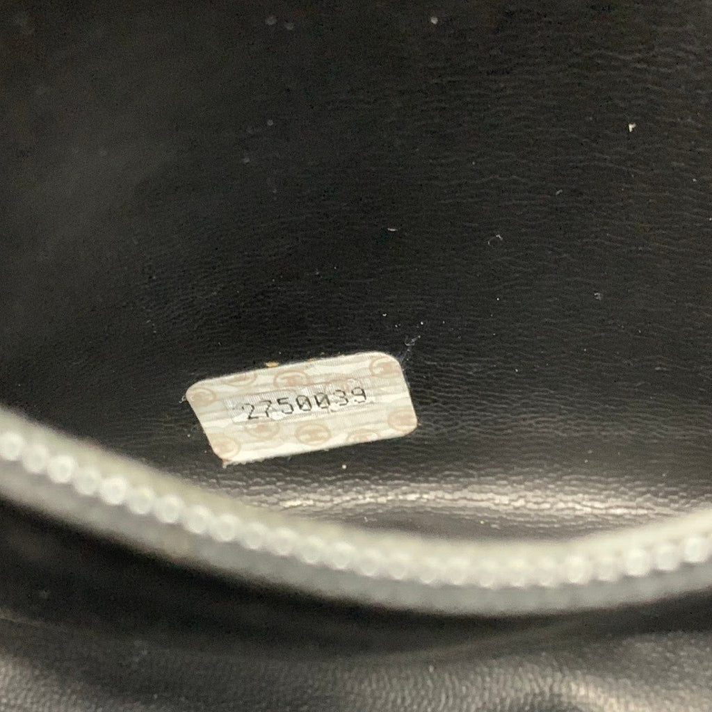 Chanel Triple Coco Mark Waist Bag Leather Black Pre-owned