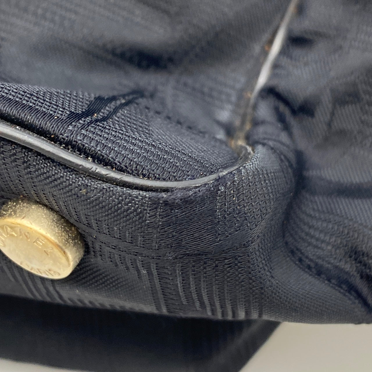 CHANEL Chanel Handbag Tote Bag New Travel Line MM Nylon Canvas Black Women's Men's Vintage PRE-OWNED Fashion