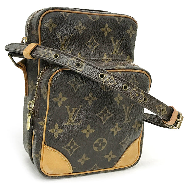 Louis Vuitton M45236 Amazon Shoulder Bag Monogram Canvas Brown Pre-owned