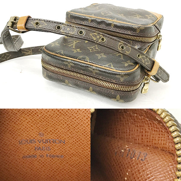 Louis Vuitton M45236 Amazon Shoulder Bag Monogram Canvas Brown Pre-owned