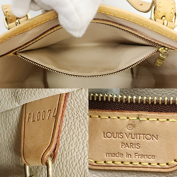 Louis Vuitton M42236 Bucket GM Shoulder Bag Monogram Canvas Brown Pre-owned