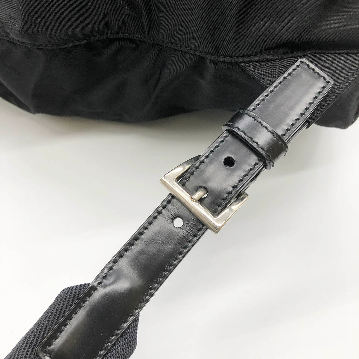 Prada Backpack Nylon Black Pre-owned