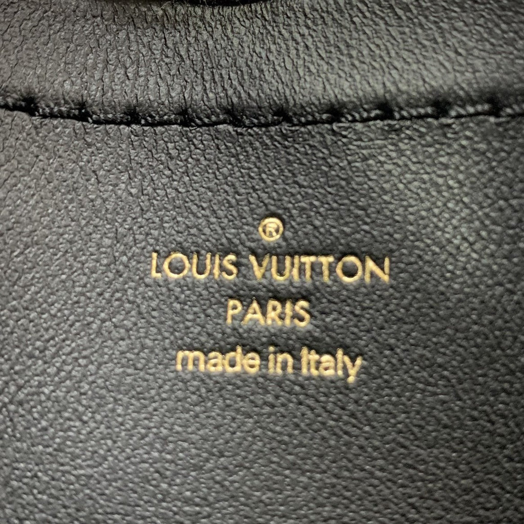 Louis Vuitton M23762 Pico GO-14 Chain Crossbody Shoulder Bag Lambskin Leather White Pre-owned
