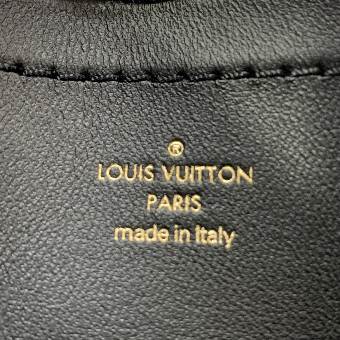 Louis Vuitton M23762 Pico GO-14 Chain Crossbody Shoulder Bag Lambskin Leather White Pre-owned