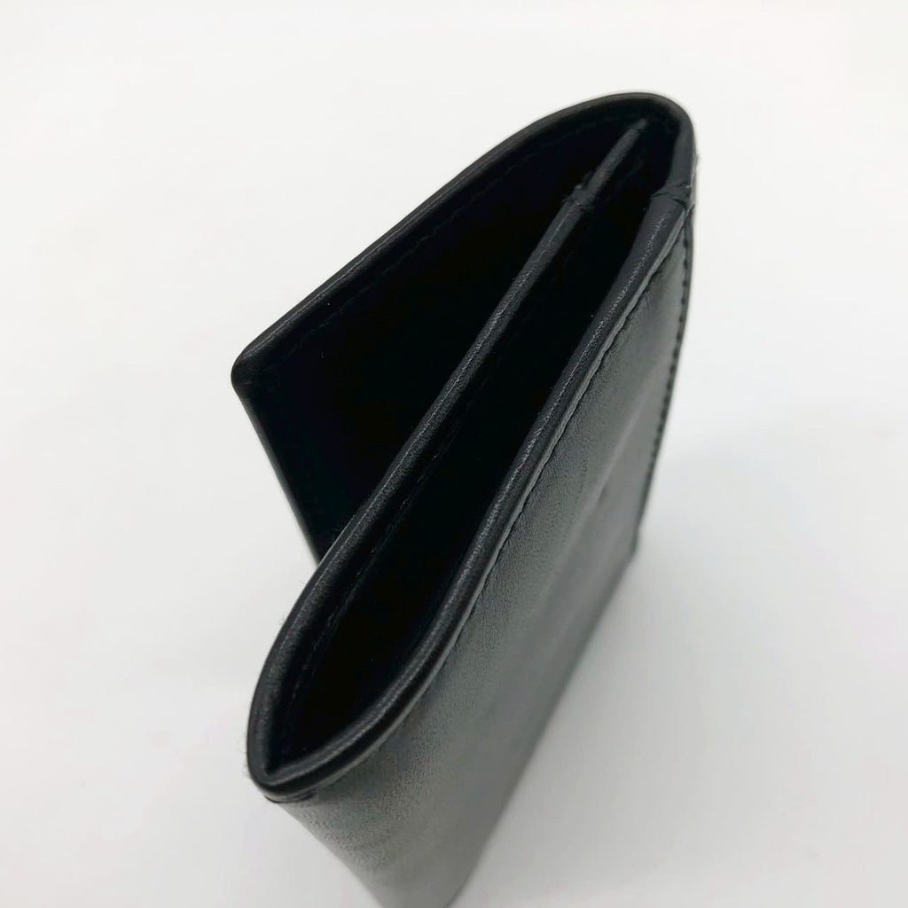 Salvatore Ferragamo Coin Case Leather Black Pre-owned