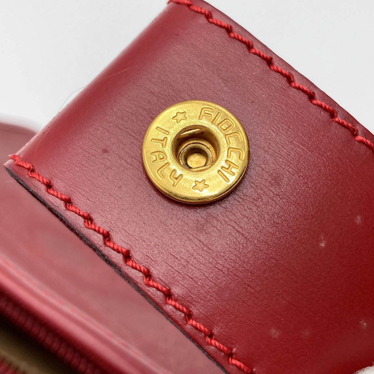 Dior Clutch Bag PVC Red Pre-owned