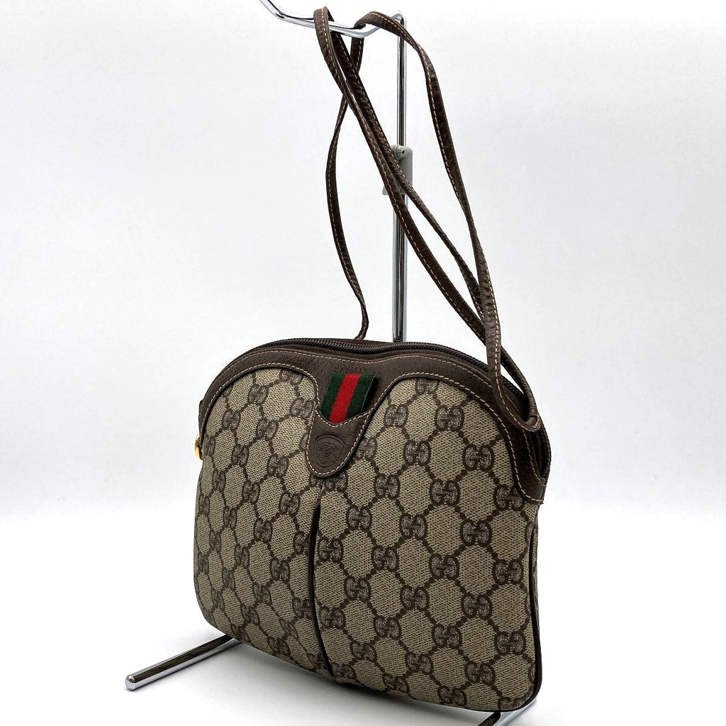 Gucci 004/115 Sherry Line Shoulder Bag GG Supreme Pre-owned