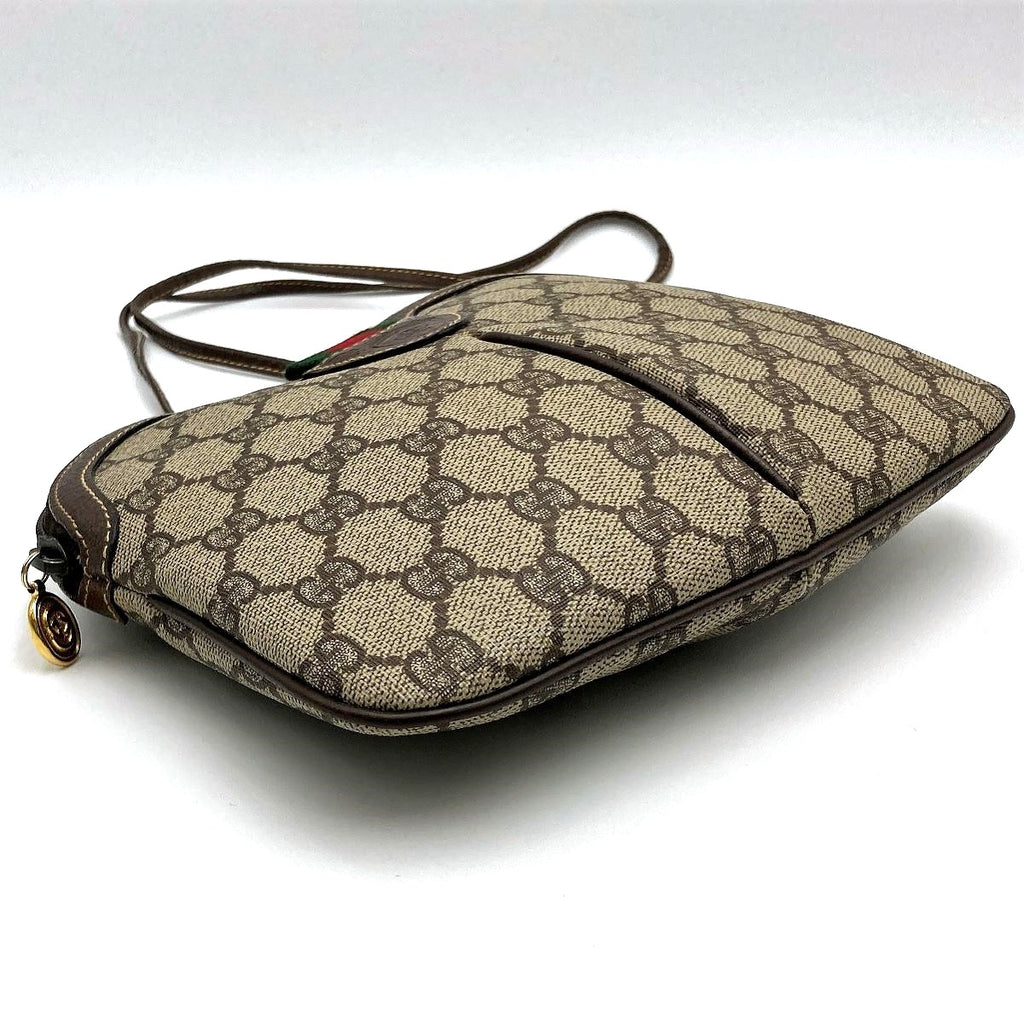 Gucci 004/115 Sherry Line Shoulder Bag GG Supreme Pre-owned