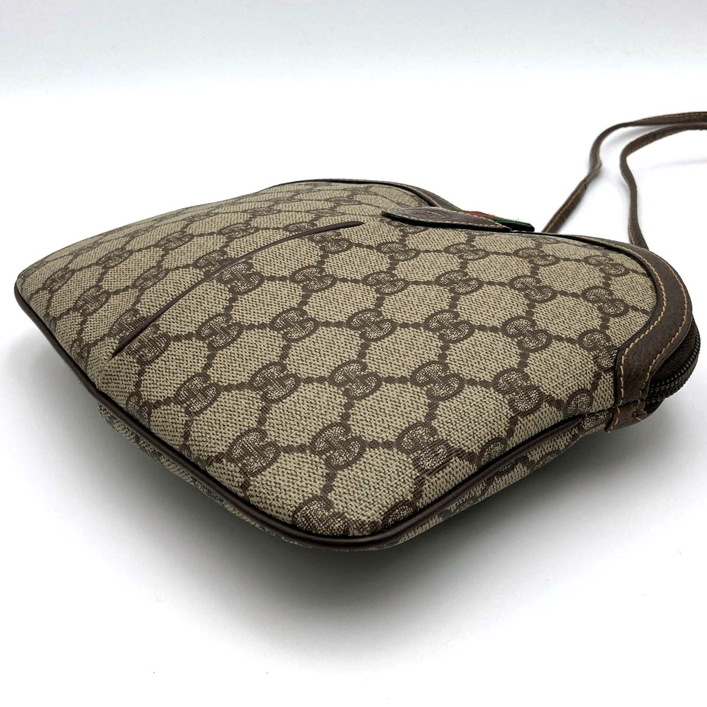 Gucci 004/115 Sherry Line Shoulder Bag GG Supreme Pre-owned