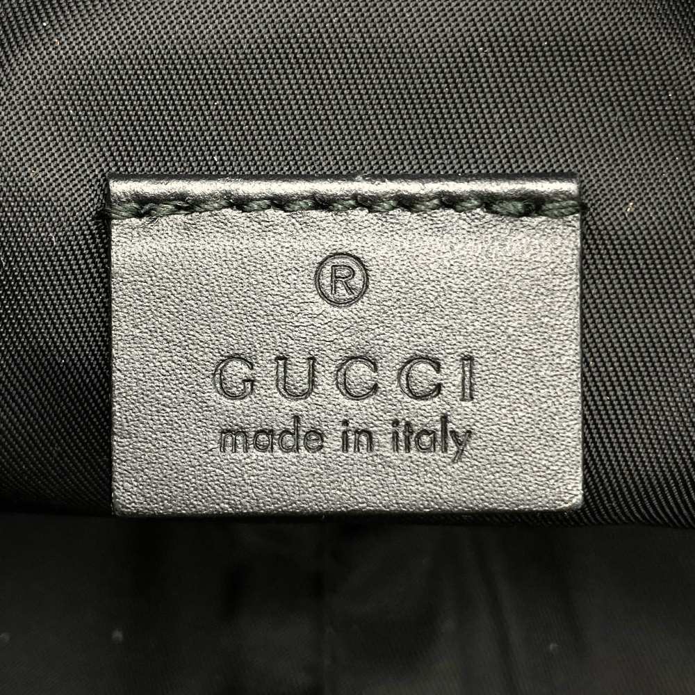 Gucci 406395 Clutch Bag GG Supreme Canvas/Leather Beige Pre-owned