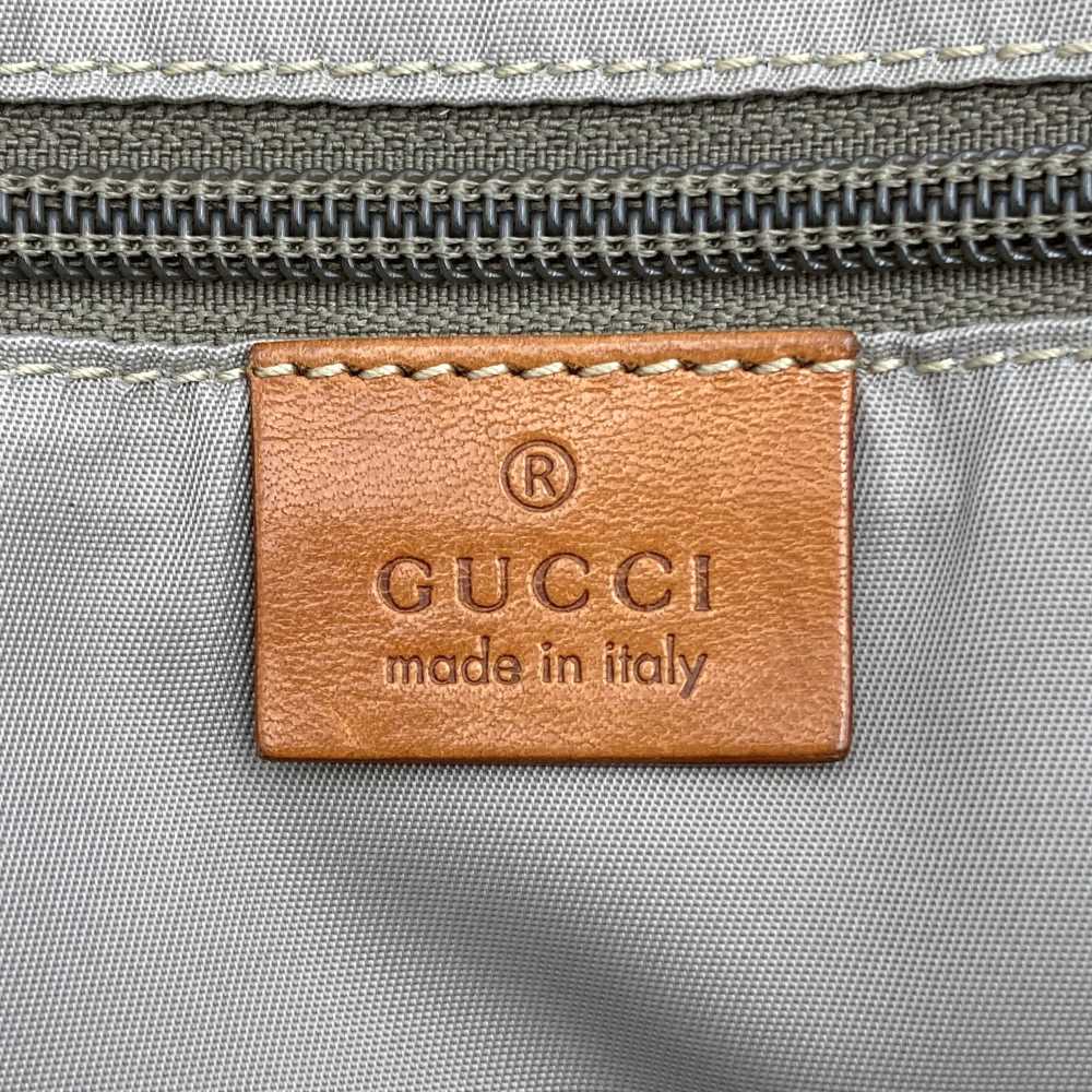 Gucci 253511 Sherry Line Tote Bag Beige Pre-owned