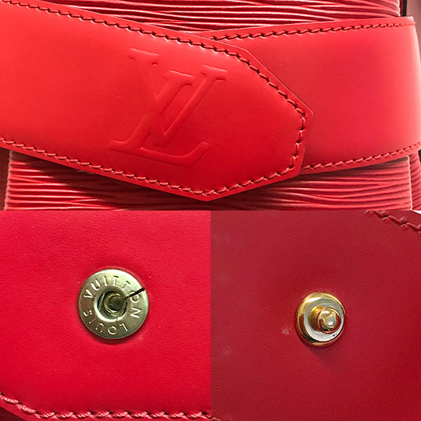 Louis Vuitton M80207 Sac de Paul PM Shoulder Bag Epi Leather Red Pre-owned