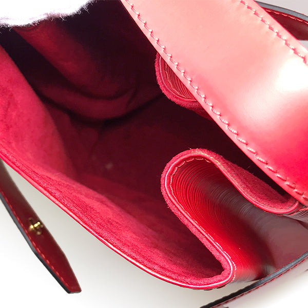 Louis Vuitton M80207 Sac de Paul PM Shoulder Bag Epi Leather Red Pre-owned