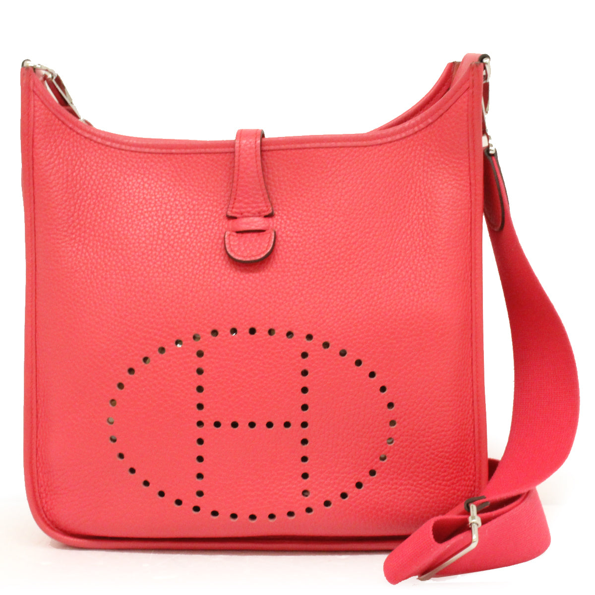 Hermès Evelyne 3 PM 56277CK Crossbody Shoulder Bag Taurillon Clemence Pink Pre-owned