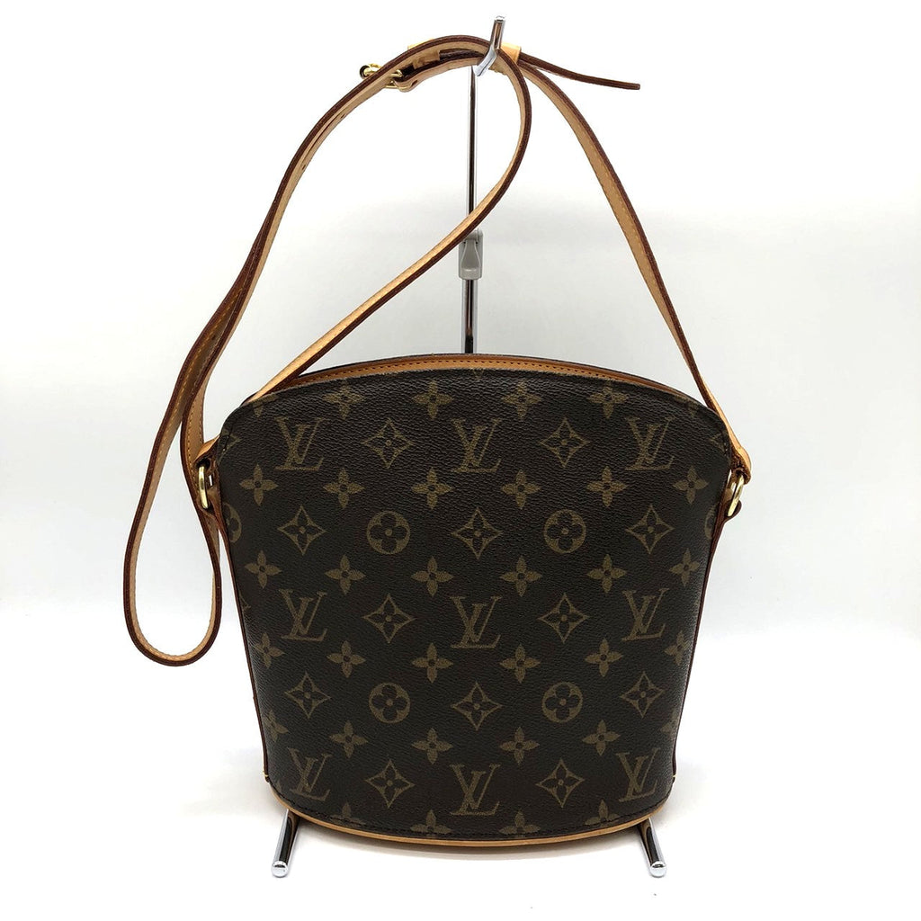 Louis Vuitton M51290 Druot Shoulder Bag Monogram Brown Pre-owned
