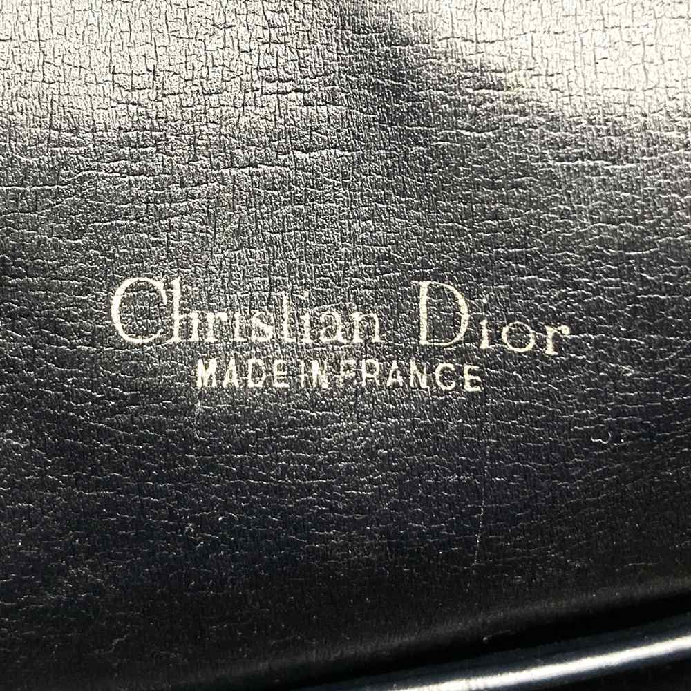 Dior Trotter Vintage Handbag Boston Bag Navy Canvas Women's Men's PRE-OWNED