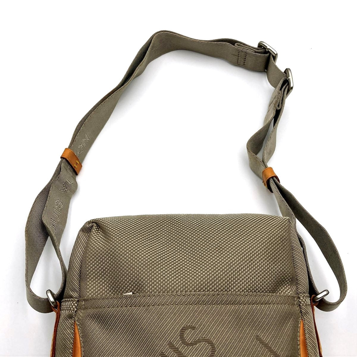 Louis Vuitton M93224 Citadan NM Crossbody Shoulder Bag Damier Geant Nylon Gray Pre-owned
