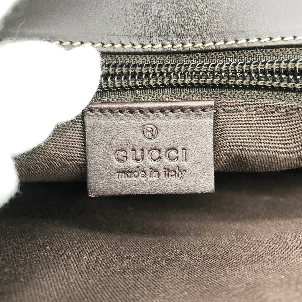 Gucci 223650 Clutch Bag/Handbag GG Supreme Beige Pre-owned