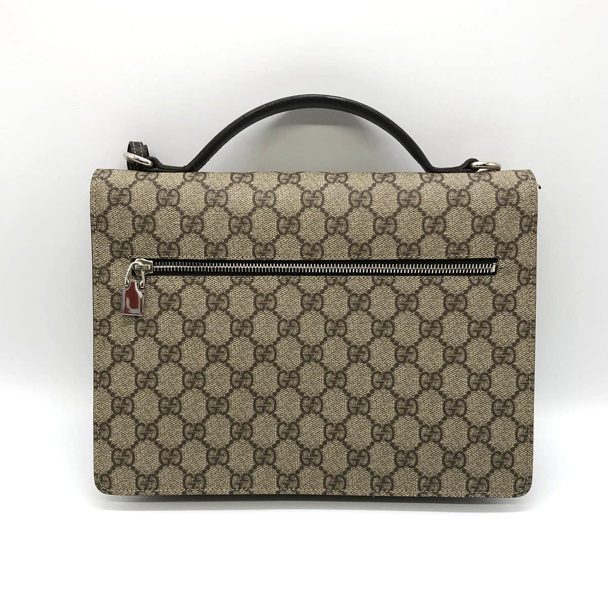 Gucci 223650 Clutch Bag/Handbag GG Supreme Beige Pre-owned