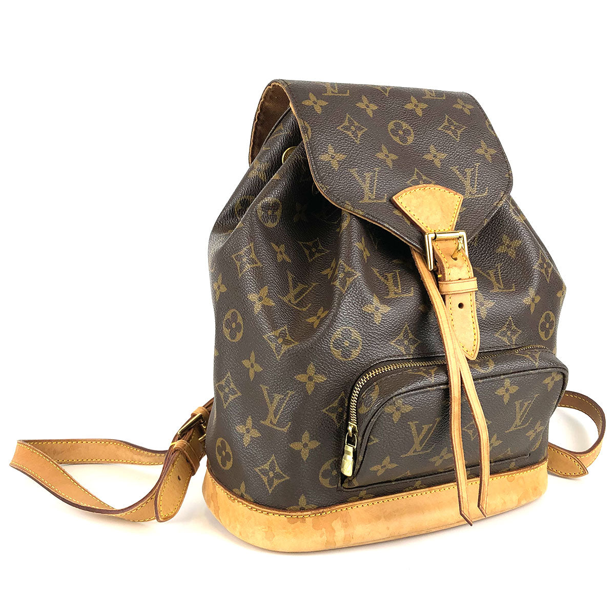 Louis Vuitton M51136 Montsouris MM Backpack/Daypack Monogram Pre-owned