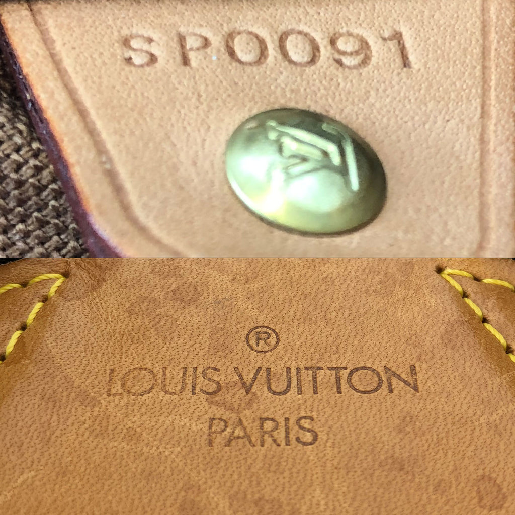 Louis Vuitton M51136 Montsouris MM Backpack/Daypack Monogram Pre-owned