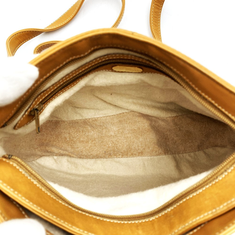 GUCCI Micro GG Shoulder Bag, PVC Leather, Brown, Women's, Old Gucci Vintage PRE-OWNED