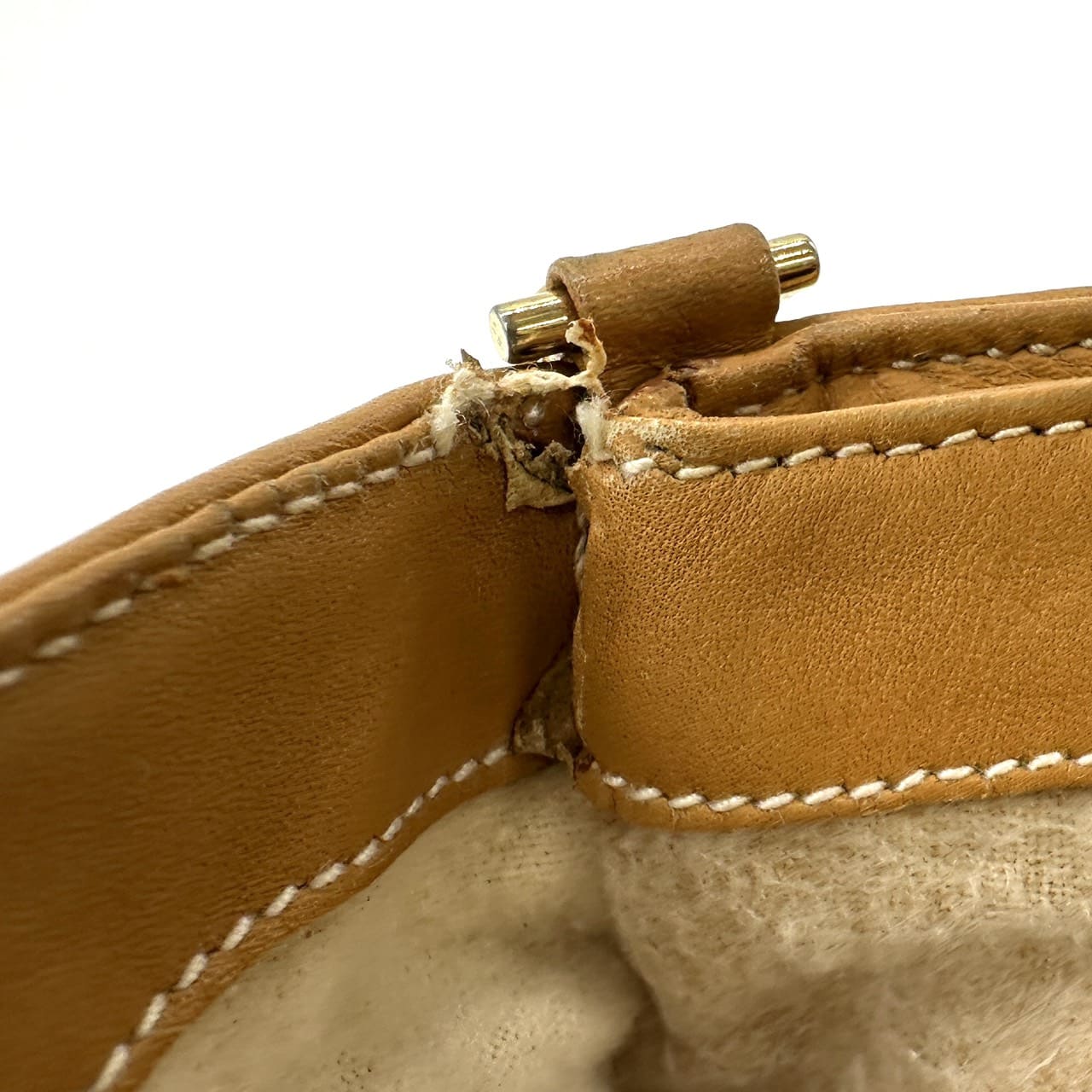 GUCCI Micro GG Shoulder Bag, PVC Leather, Brown, Women's, Old Gucci Vintage PRE-OWNED