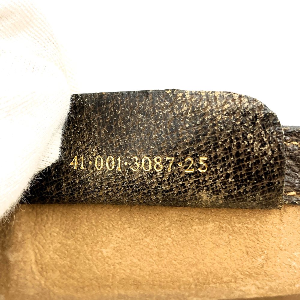 GUCCI Old Gucci 41 001 3087 25 Clutch Bag Second Bag Vintage Accessory GG Supreme Brown PRE-OWNED