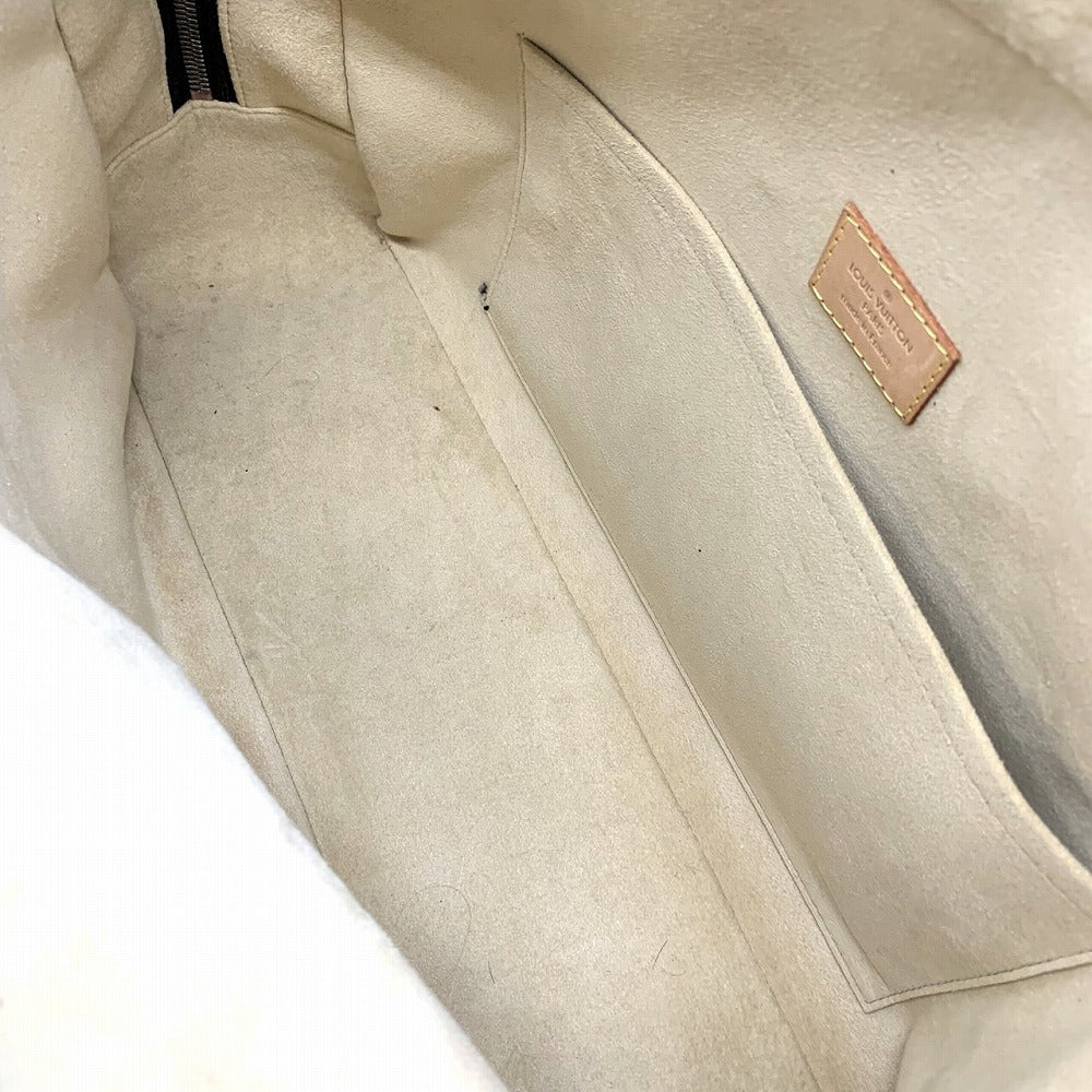Louis Vuitton M40025 Manhattan GM Handbag Monogram Canvas Brown Pre-owned