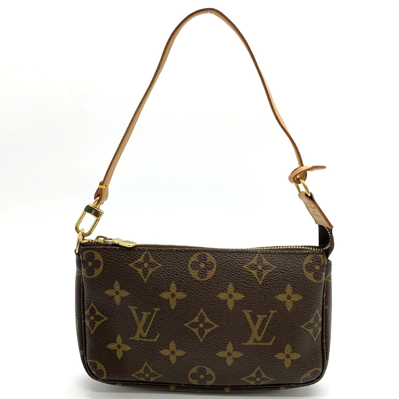Louis Vuitton M51980 Pochette Accessoires Pouch Monogram Canvas Brown Pre-owned