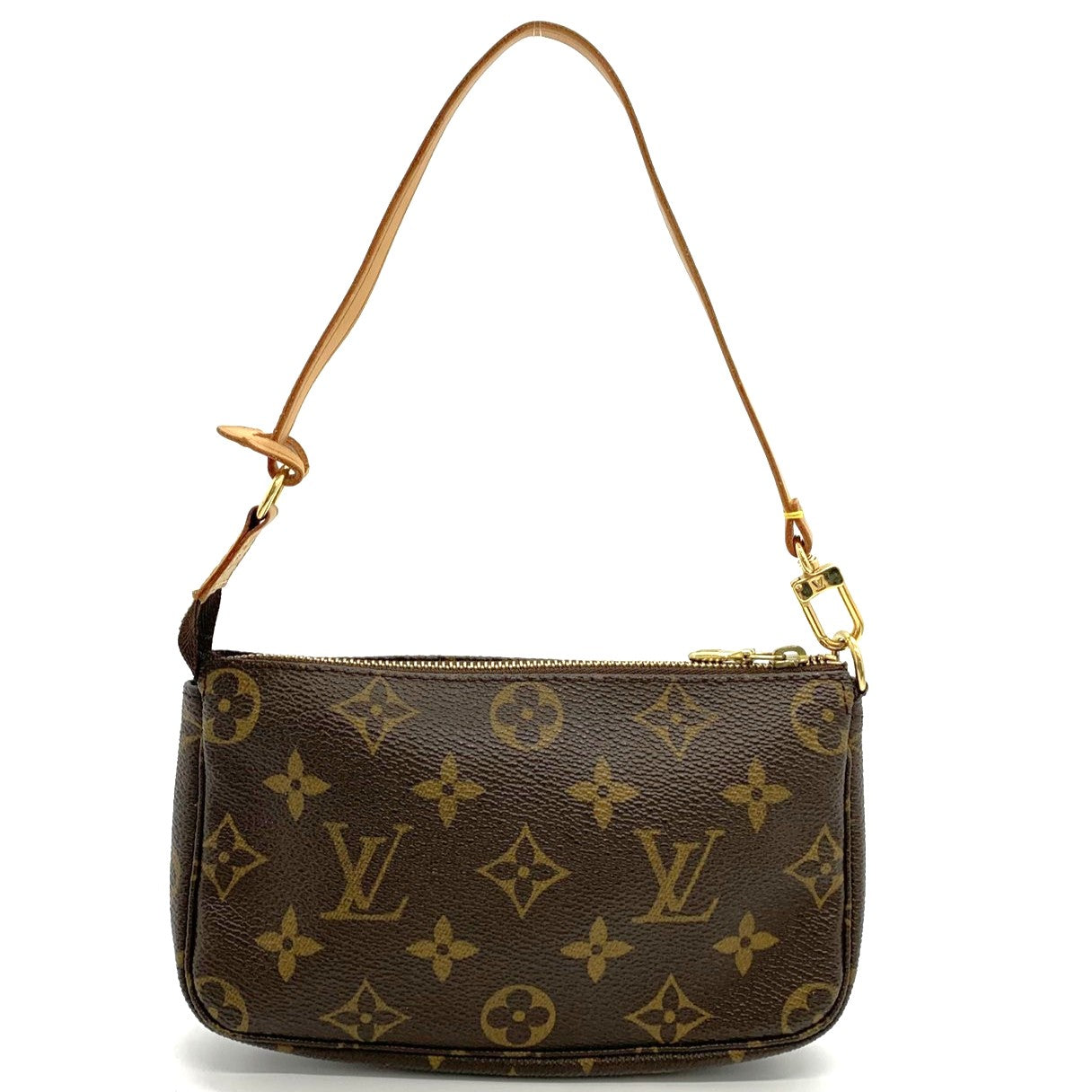 Louis Vuitton M51980 Pochette Accessoires Pouch Monogram Canvas Brown Pre-owned