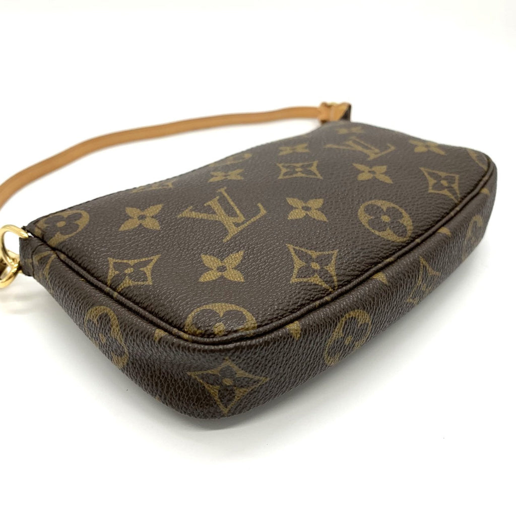 Louis Vuitton M51980 Pochette Accessoires Pouch Monogram Canvas Brown Pre-owned
