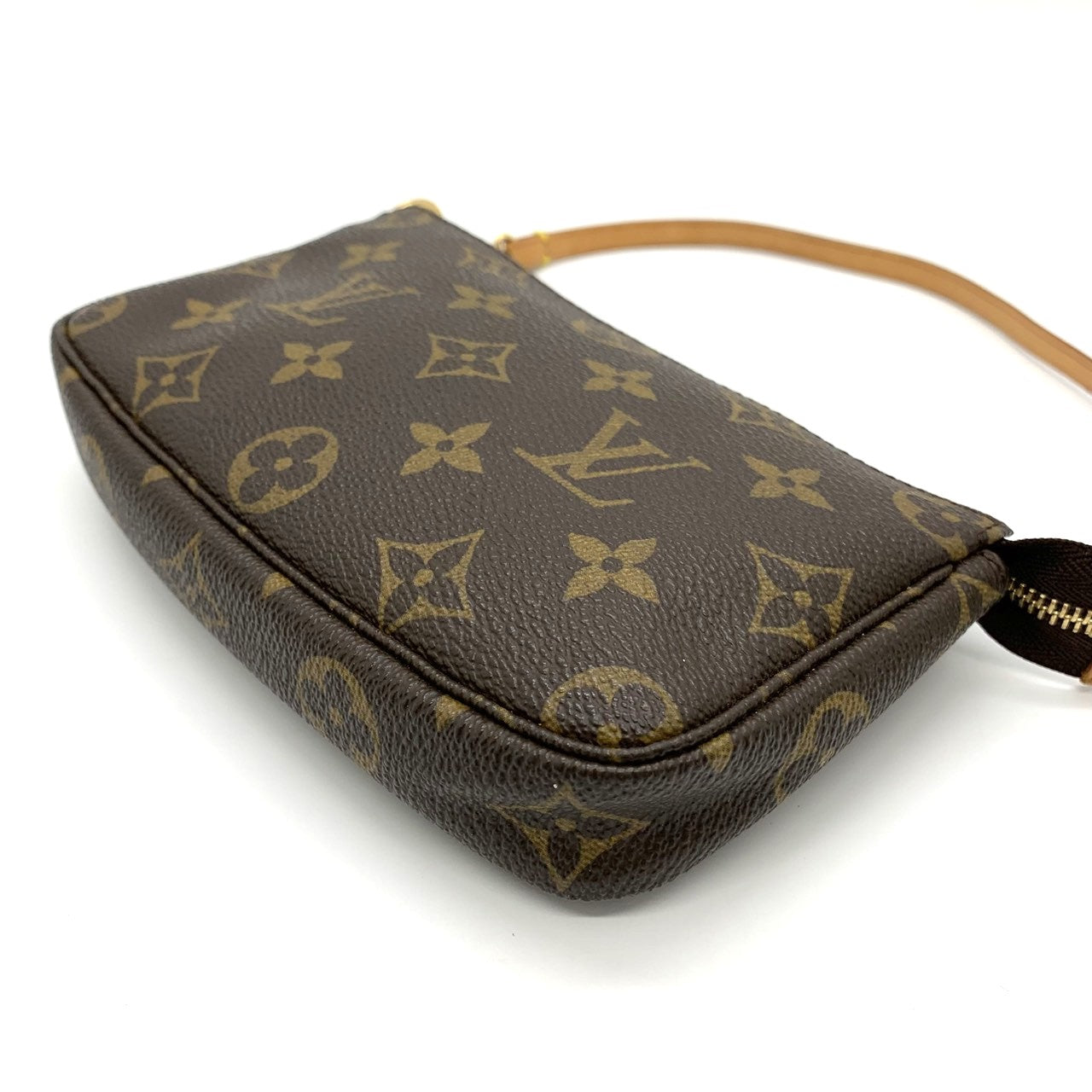 Louis Vuitton M51980 Pochette Accessoires Pouch Monogram Canvas Brown Pre-owned