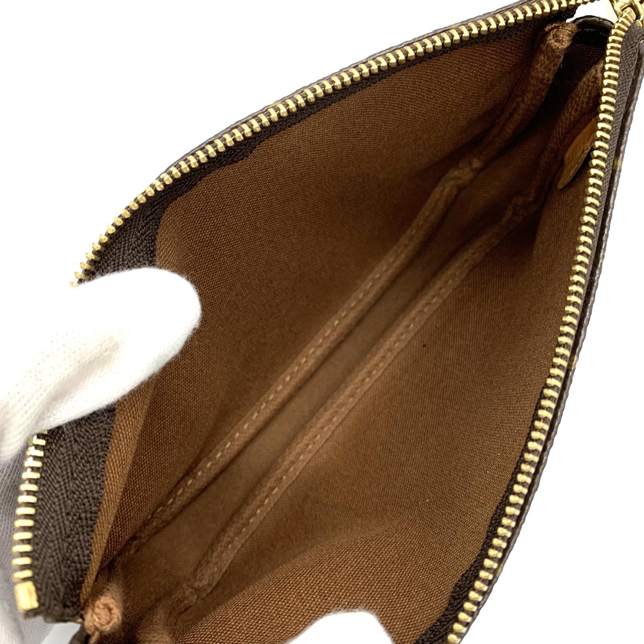 Louis Vuitton M51980 Pochette Accessoires Pouch Monogram Canvas Brown Pre-owned