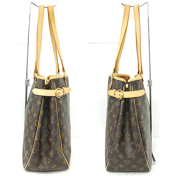 Louis Vuitton M51156 Batignolles Tote Bag/Shoulder Bag Monogram Canvas Brown Pre-owned