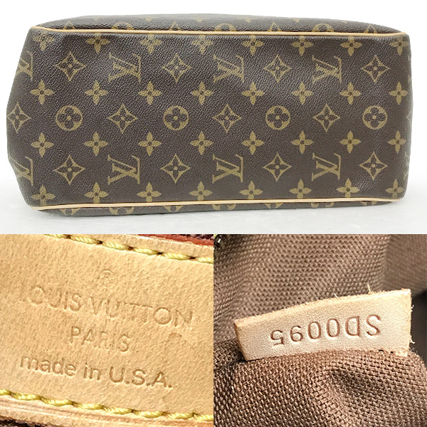 Louis Vuitton M51156 Batignolles Tote Bag/Shoulder Bag Monogram Canvas Brown Pre-owned
