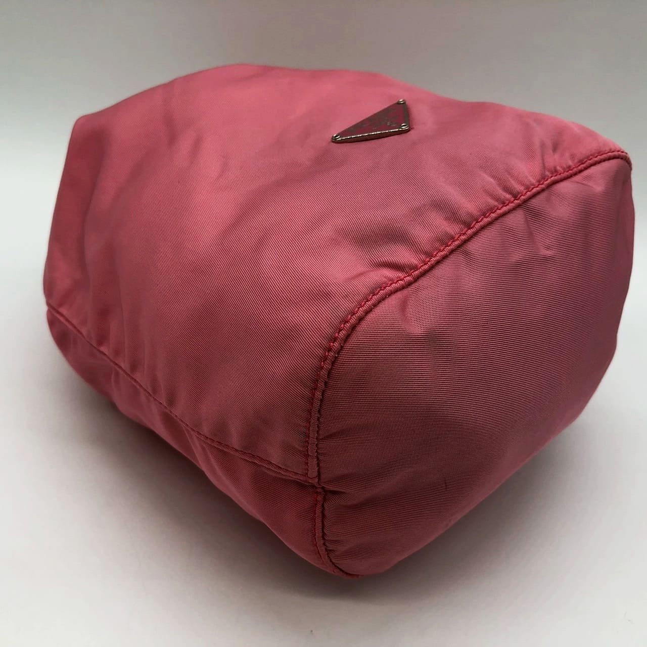 PRADA Prada Pouch Drawstring Handbag Nylon Pink Women's Men's Brand Fashion PRE-OWNED